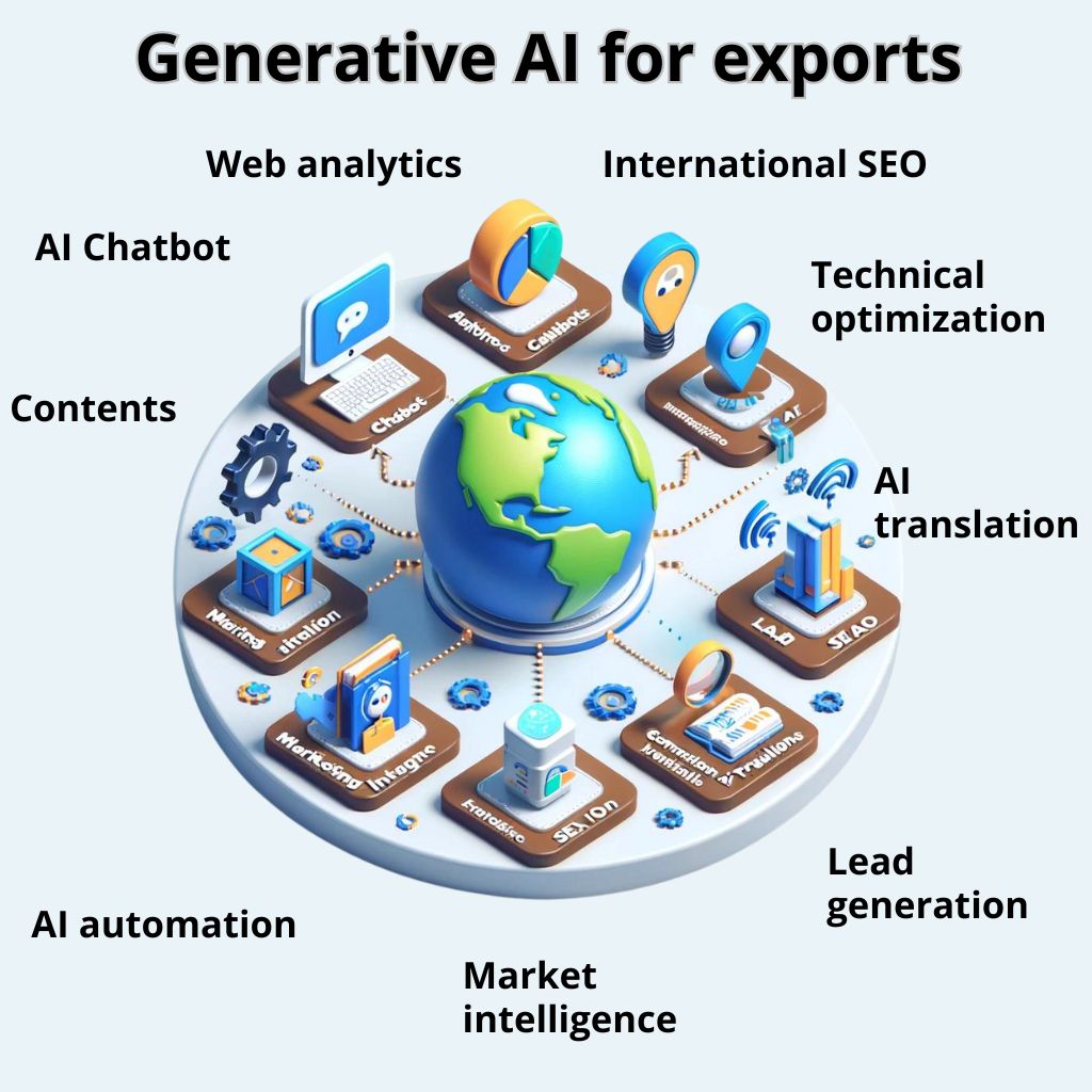 generative ai for exporting companies